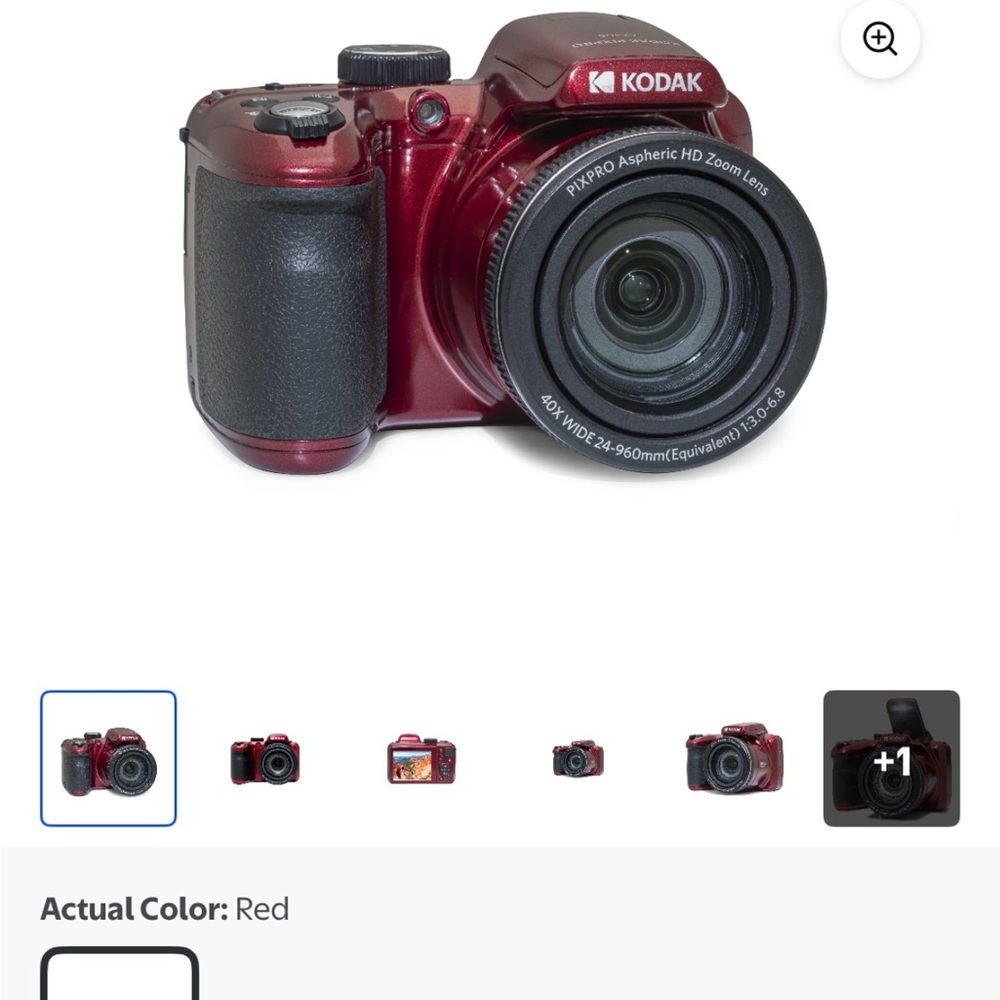 Kodak Burgundy Digital Camera